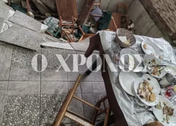 Κατέρρευσε πάτωμα ταβέρνας στη Ροδόπη - Δύο άτομα στο νοσοκομείο (Βίντεο, φωτογραφίες)