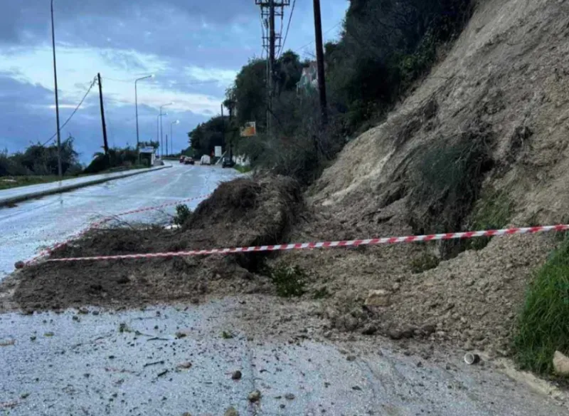 Κατολισθήσεις στην Πάργα