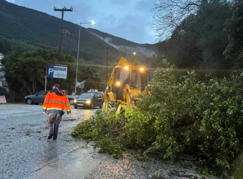 Κατολισθήσεις στην Πάργα