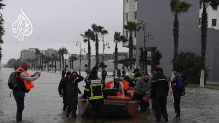 Σε κατάσταση συναγερμού το ΒΔ Μαρόκο λόγω των ασυνήθιστα έντονων βροχοπτώσεων - Δείτε βίντεο