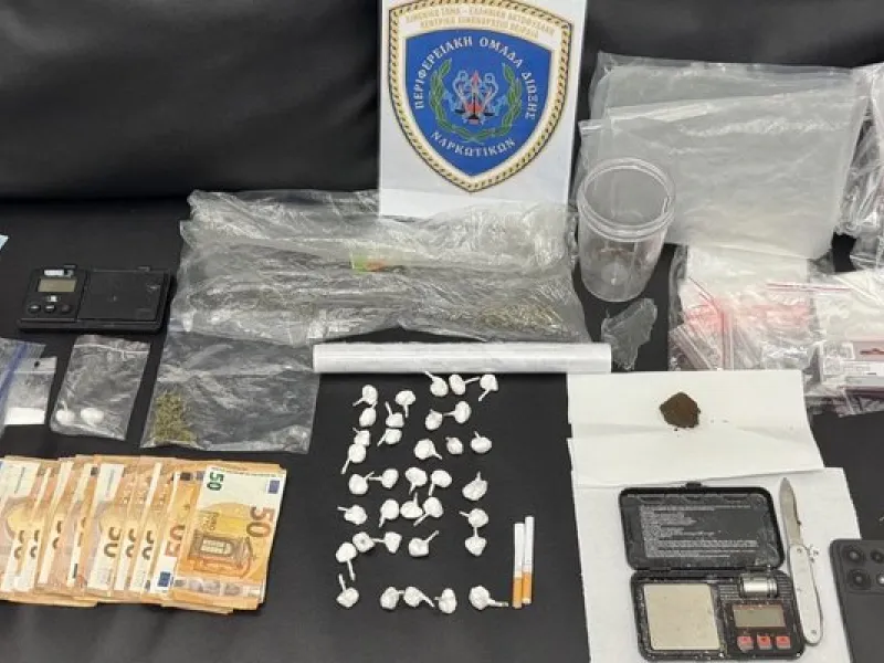 σύλληψη 23χρονου για ναρκωτικά