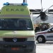 Τραγωδία στη Χίο: Η αεροδιακομιδή έξι τραυματισμένων παιδιών - Εικόνες από το αεροδρόμιο