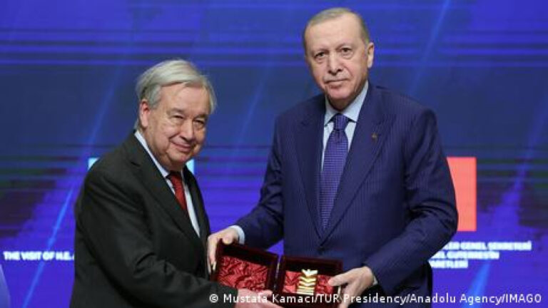Διεθνές Βραβείο Ειρήνης Ατατούρκ στον Γκουτέρες