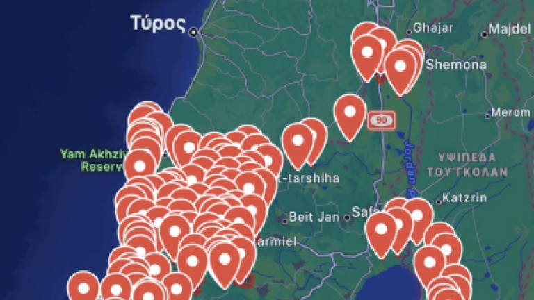 Η Χεζμπολάχ βομβαρδίζει ανελέητα τον ισραηλινό βορρά - Δείτε το συγκλονιστικό βίντεο