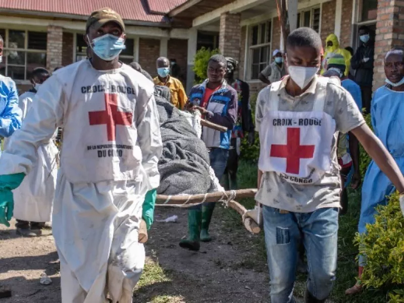 Διασώστες στο Κονγκό