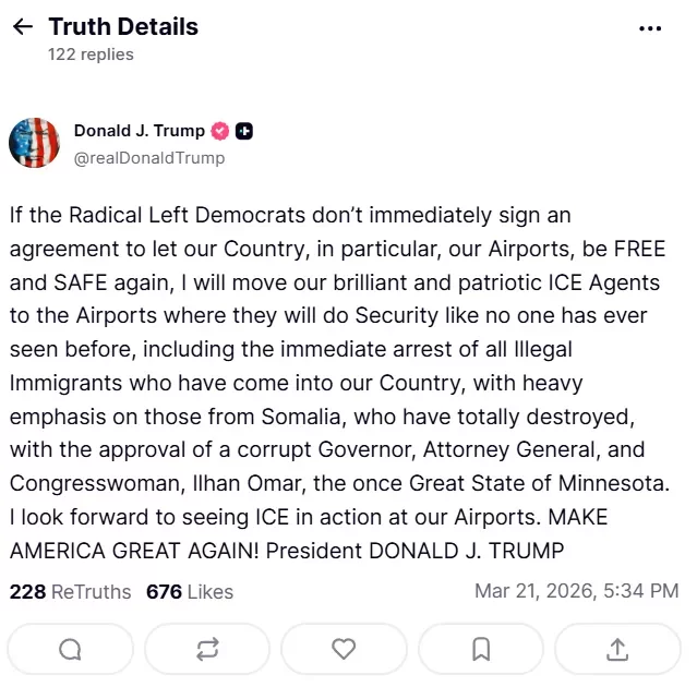 Ανάρτηση Τραμπ