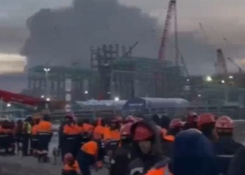 Ουκρανική επίθεση στο ρωσικό λιμάνι Ουστ-Λούγκα