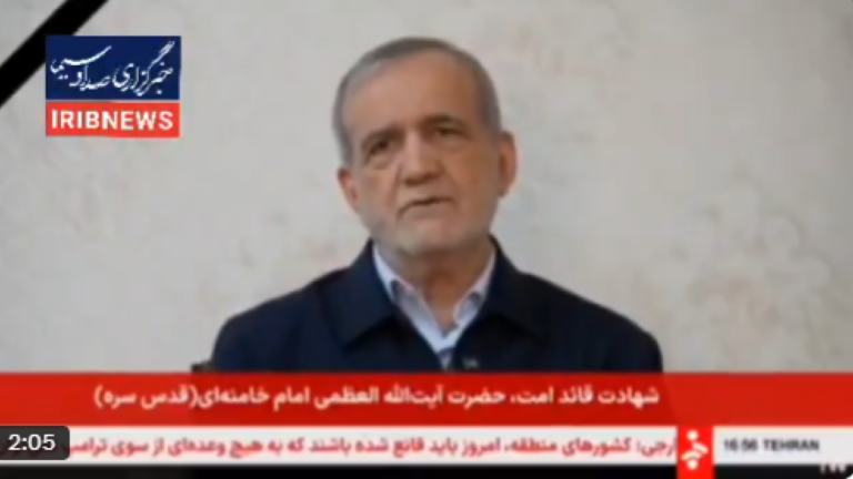 Πεζεσκιάν: Το Συμβούλιο ξεκίνησε τις εργασίες του - Οι Ένοπλες Δυνάμεις μας θα αφήσουν τους εχθρούς μας «απελπισμένους»