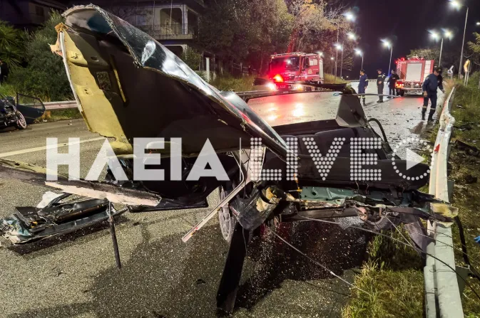 Τροχαίο στην Ηλεία