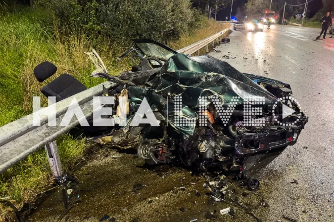 Τροχαίο στην Ηλεία