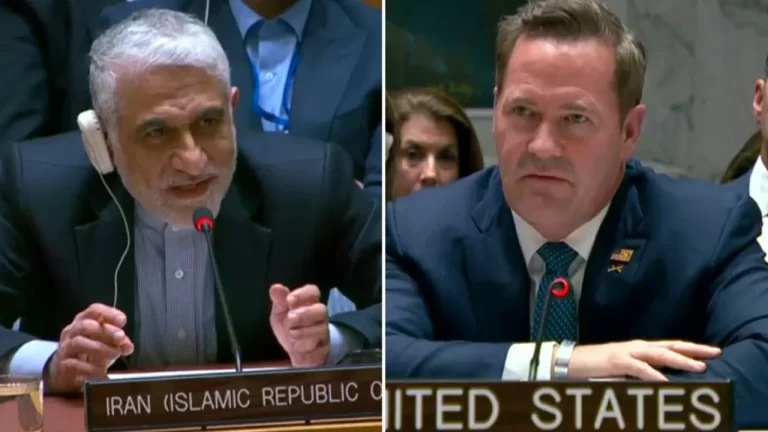 «Σκοτώνετε τον ίδιο σας τον λαό» - «Να είστε ευγενικός»: Λογομαχία Αμερικανού και Ιρανού πρέσβη στον ΟΗΕ