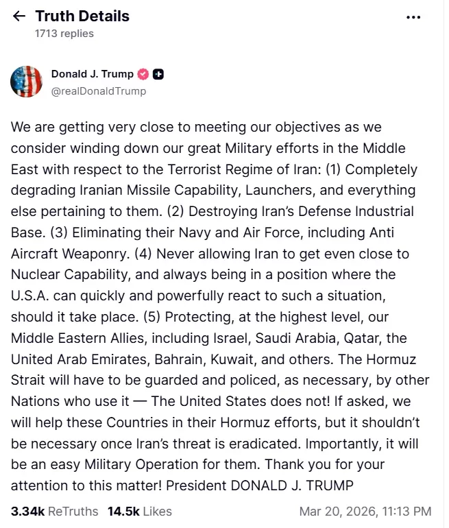 Ανάρτηση Τραμπ