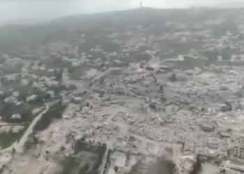 Bint Jbeil... μία ισοπεδωμένη πόλη - Εικόνες από drone μετά το «πέρασμα» του Ισραηλινού στρατού