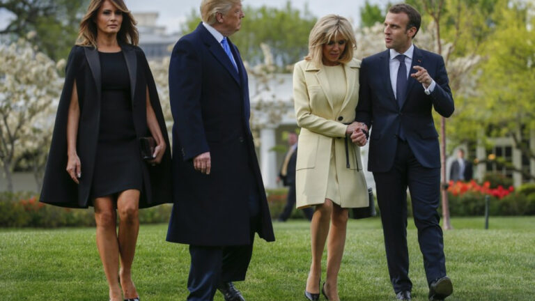 «Δηλητήριο» Τραμπ για Μακρόν: Η σύζυγός του τού φέρεται άσχημα, ακόμη αναρρώνει από το χτύπημα στο σαγόνι - Βίντεο