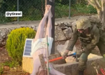 IDF: Ποινή «χάδι» μηνιαίας κράτησης για τους στρατιώτες που βεβήλωσαν χριστιανικό άγαλμα στον Λίβανο