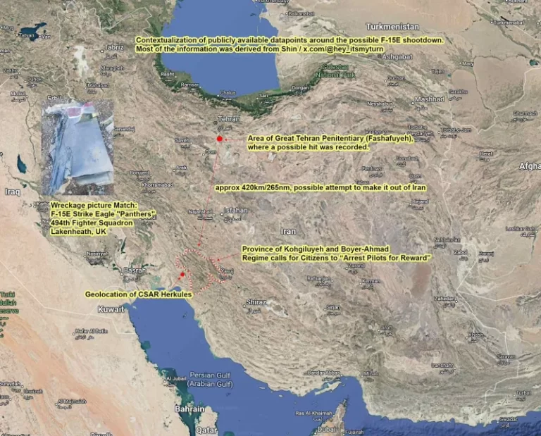 Ιράν: «Όποιος συλλάβει ζωντανό τον Αμερικανό πιλότο θα λάβει μεγάλη αμοιβή» – Βίντεο με έρευνες διάσωσης  