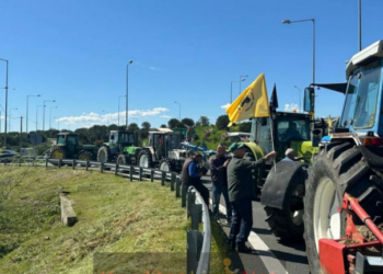 Καρδίτσα: Στον Ε65 αγρότες με τα τρακτέρ τους - Κυκλοφοριακές ρυθμίσεις (Βίντεο)