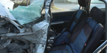 Σφοδρό τροχαίο στη Θεσσαλονίκη: Φορτηγό συγκρούστηκε με ΙΧ - Απεγκλωβίστηκε μια 45χρονη