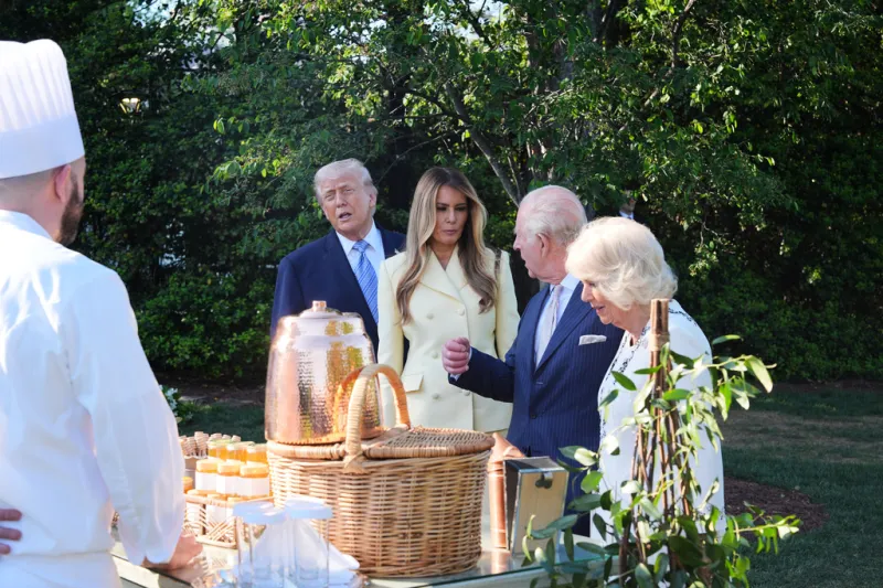 King Charles - Donald Trump