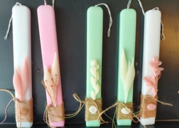 Θεσσαλονίκη: Χειροποίητες πασχαλινές λαμπάδες από την «Πηγή Ζωής» σε νοσοκομεία