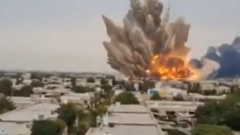 Βίντεο από το πλήγμα κοντά στον πυρηνικό σταθμό Μπουσέρ - «75 μέτρα από την περίμετρο»