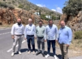 Αυτοψία του Αντιπεριφερειάρχη Λασιθίου στον δρόμο της Ελούντας με στόχο τη βελτίωση της κυκλοφοριακής διασύνδεσης
