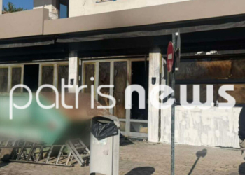 Έκαψαν το μαγαζί του περιπτερά που είχε ξυλοκοπηθεί άγρια στη Γαστούνη