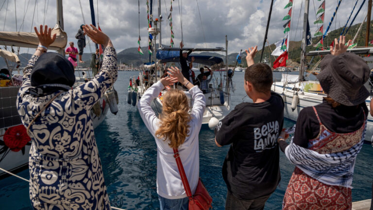 Global Sumud Flotilla: Συνεχίζουν το ταξίδι προς τη Γάζα τα 10 τελευταία πλοία