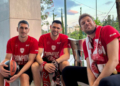 Η καλημέρα των Βεζένκοφ, Πανανικολάου και Λαρεντζάκη με την κούπα