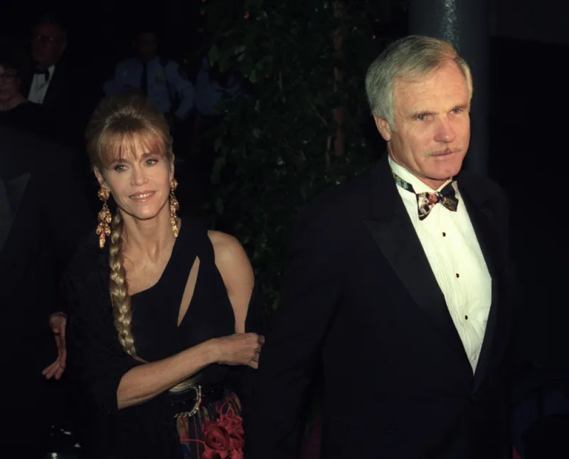  Jane Fonda - Ted Turner 