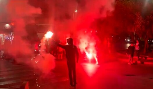 Πανηγυρισμοί και στο Ηράκλειο για το Ευρωπαϊκό του Ολυμπιακού
