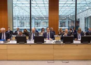 «Παρά τις προκλήσεις, η Ευρώπη διαθέτει ισχυρά θεμέλια», δήλωσε ο πρόεδρος του Eurogroup, Κυριάκος Πιερρακάκης
