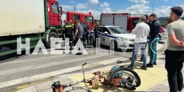 Πύργος: Κατέληξε ο 55χρονος ποδηλάτης που παρασύρθηκε από φορτηγό