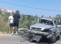 Σφοδρή σύγκρουση αυτοκινήτων κοντά στην Χερσόνησο