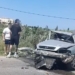 Σφοδρή σύγκρουση αυτοκινήτων κοντά στην Χερσόνησο