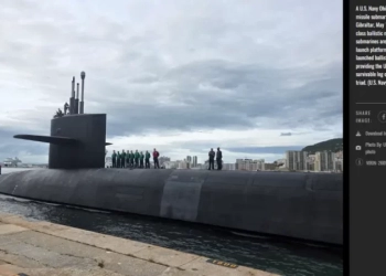 Σπάνια κίνηση του Πενταγώνου: Ανακοίνωσε την άφιξη πυρηνικού υποβρυχίου των ΗΠΑ στο Γιβραλτάρ
