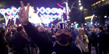 Βόρεια Μακεδονία: Αλβανοί φοιτητές διαδηλώνουν στα Σκόπια για τη χρήση της αλβανικής γλώσσας