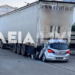 Ζαχάρω: Τραγωδία με έναν 29χρονο νεκρό - «Καρφώθηκε» με το αυτοκίνητό του σε νταλίκα