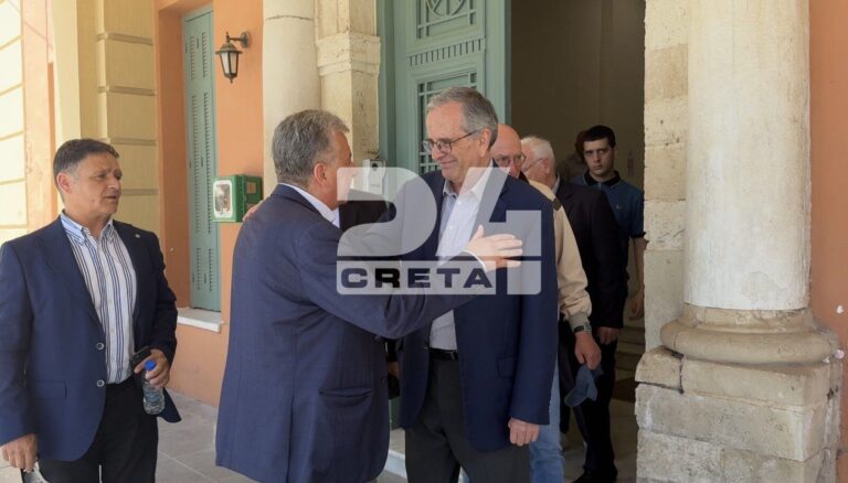 Χωρίς… κόσμο ο Αντώνης Σαμαράς