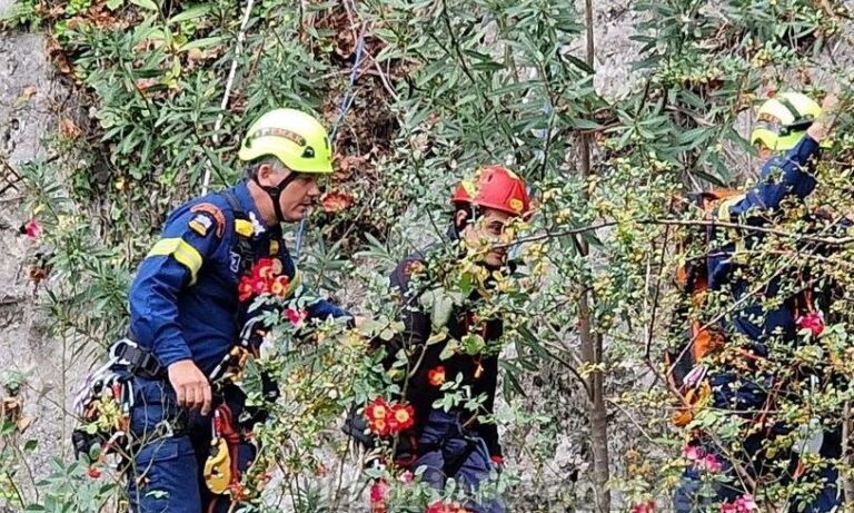 Επιχείρηση διάσωσης για τραυματισμένη γυναίκα στο φαράγγι της Ίμπρου