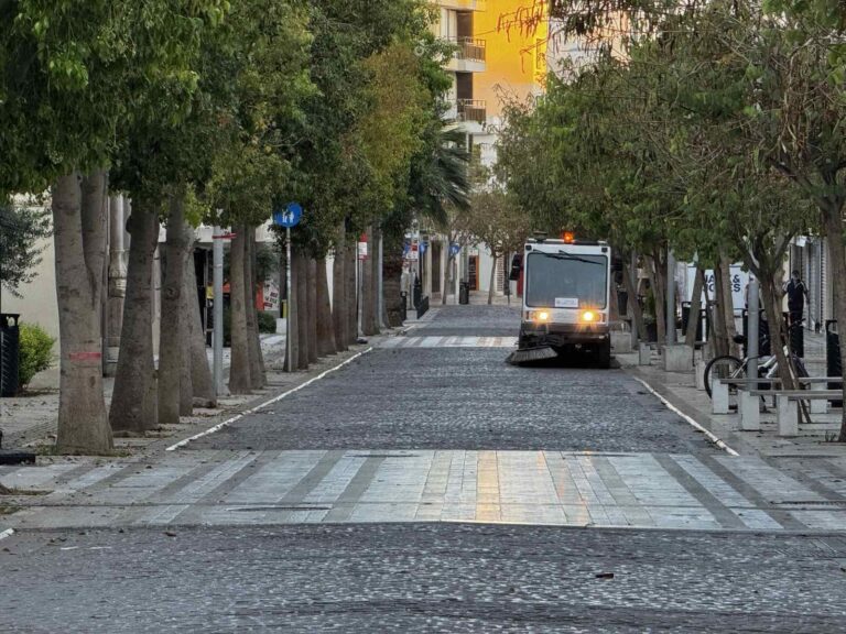 Hράκλειο: Κάνει “πρεμιέρα” ο ιδιώτης στην καθαριότητα