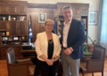 Με τον Πρόεδρο του Κτηματολογίου συναντήθηκε η Μαίρη Λιονή – Τι συζητήθηκε