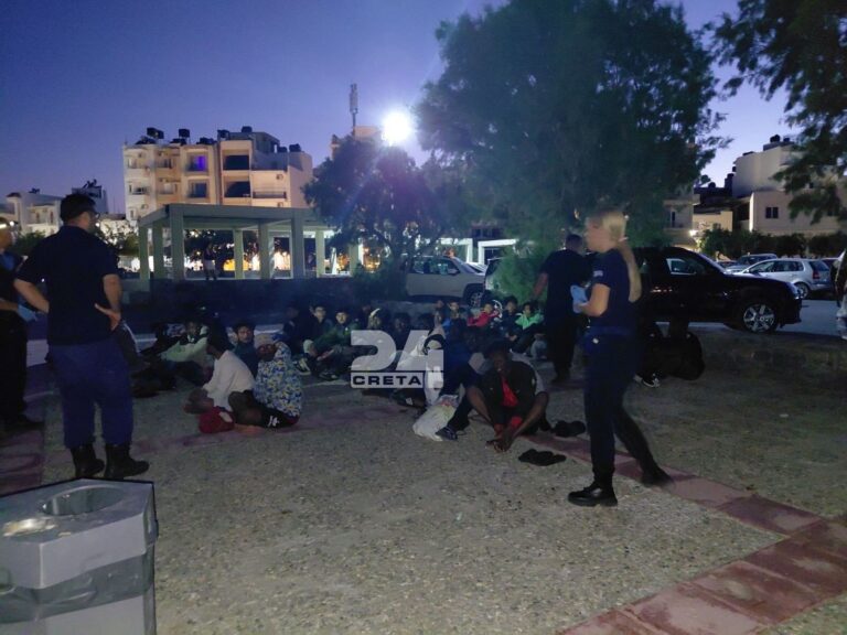 Περισυνελέγησαν 38 μετανάστες στην Ιεράπετρα – Μεταφέρονται στο Ηράκλειο