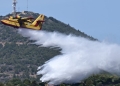 Πυρκαγιά στην Ηλεία - Στην περιοχή πνέουν ισχυροί άνεμοι