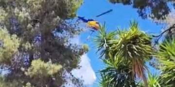 Σε ύφεση η φωτιά στην Κόρινθο - Ήχησε το 112 για εκκένωση της περιοχής Αμμόνι - Δείτε βίντεο