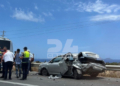 Σφοδρή σύγκρουση στον ΒΟΑΚ – Σχεδόν καταστράφηκε το αυτοκίνητο, σώος ο επιβάτης