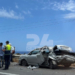 Σφοδρή σύγκρουση στον ΒΟΑΚ – Σχεδόν καταστράφηκε το αυτοκίνητο, σώος ο επιβάτης