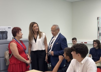 Στο Ηράκλειο η Σοφία Ζαχαράκη – Εγκαινιάζει το Κέντρο Καινοτομίας Κρήτης (Φωτογραφίες)
