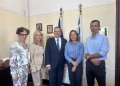 Συνάντηση της Γραμματέως Αποκεντρωμένης Διοίκησης Κρήτης με το Γενικό Γραμματέα Ιθαγένειας του Υπουργείου Εσωτερικών