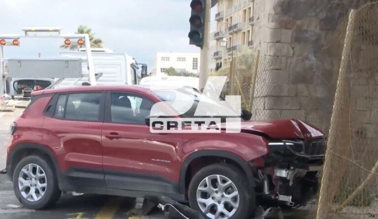 Τροχαίο στην παραλιακή Ηρακλείου: Η δημόσια έκκληση για τον εντοπισμό του οδηγού του λευκού αυτοκινήτου
